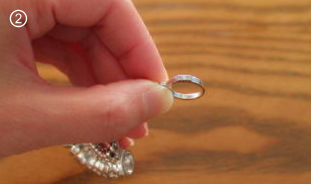 リングサイズ確認